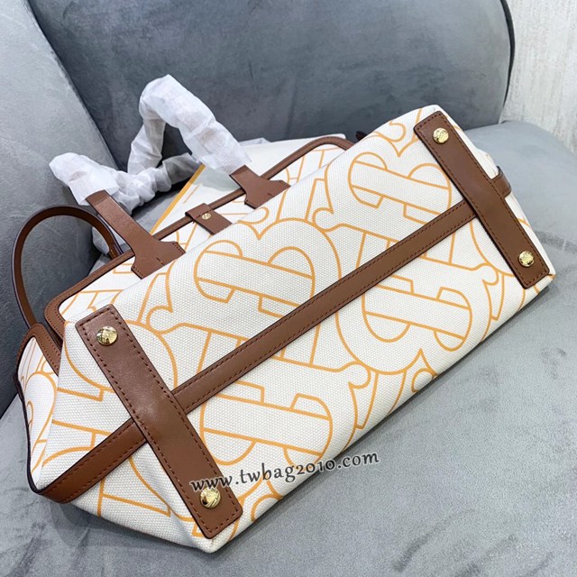 Burberry專門店新款帆布購物袋 巴寶莉棉質帆布手提托特包 yxb1415